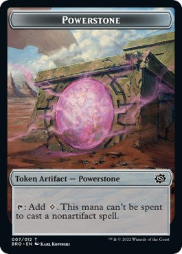 Powerstone // Thopter Double-Sided Token