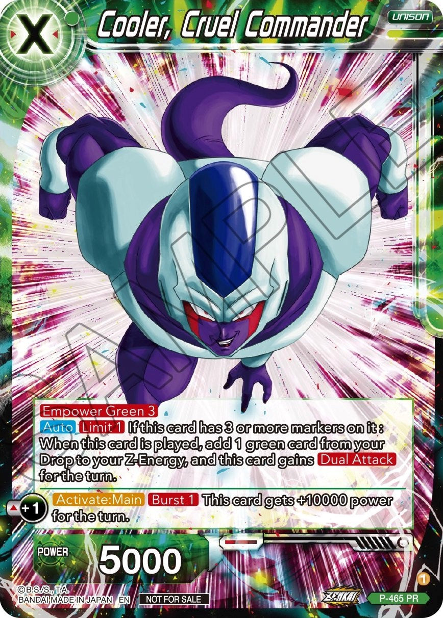 Cooler, Cruel Commander (Z03 Dash Pack)