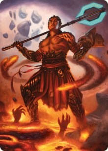 Koth, Fire of Resistance Art Card