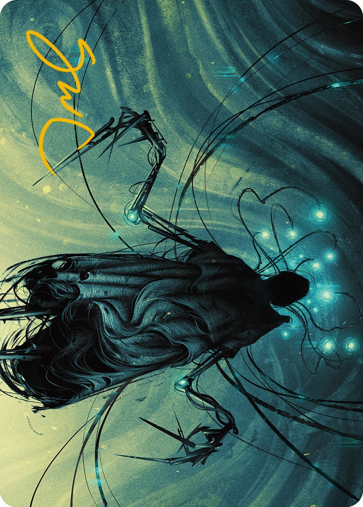Ichor Synthesizer Art Card (Gold-Stamped Signature)