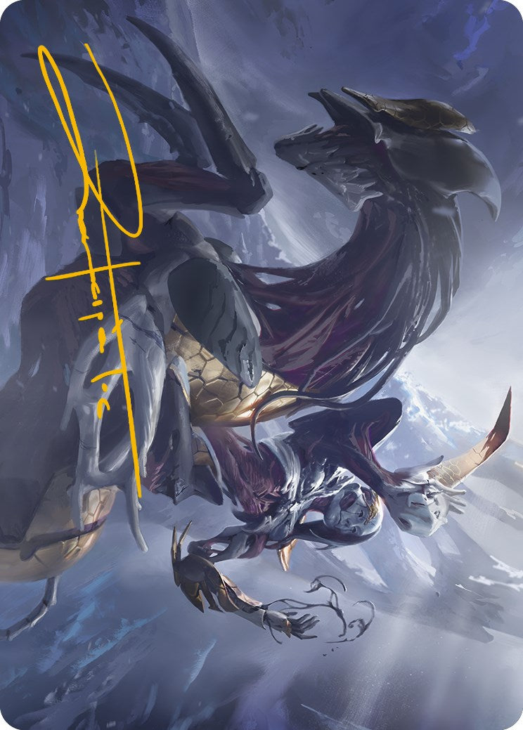 Ria Ivor, Bane of Bladehold Art Card (Gold-Stamped Signature)