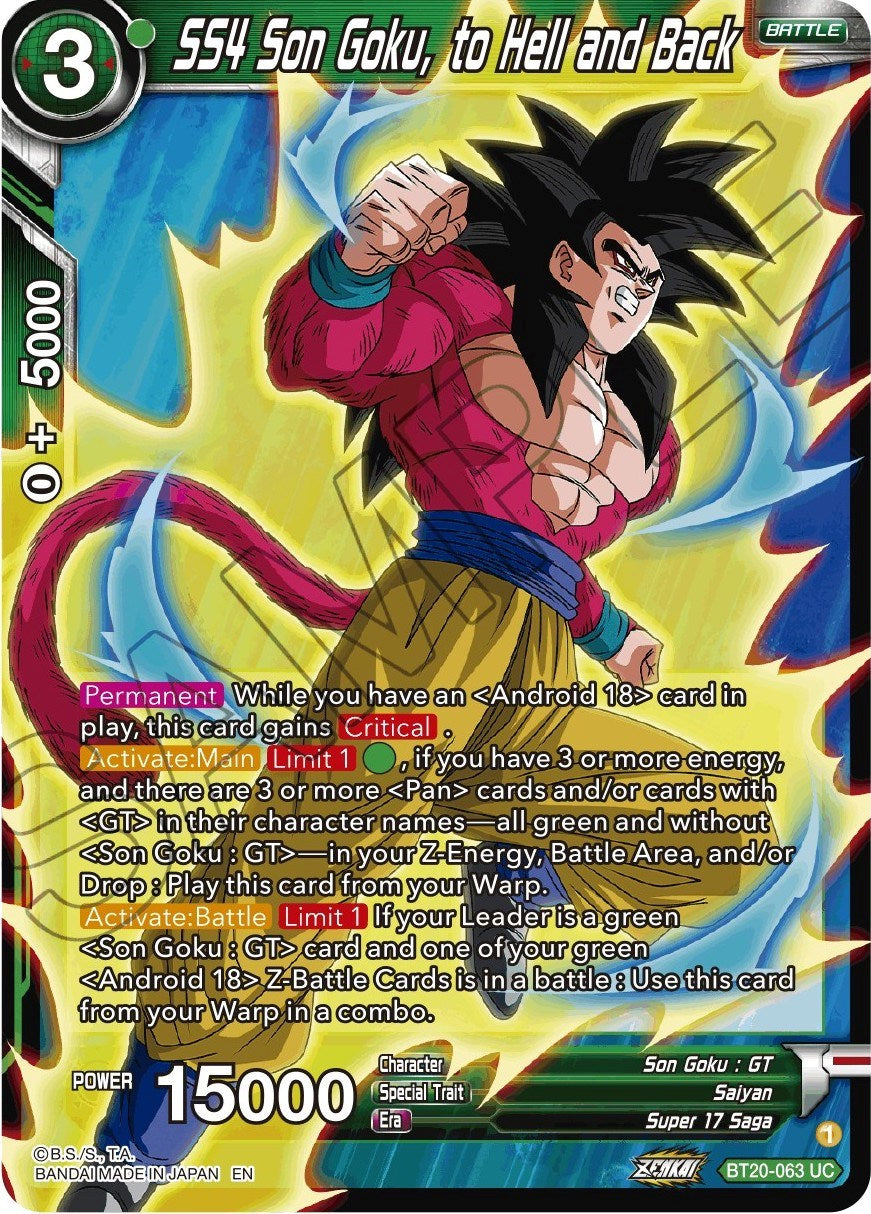 SS4 Son Goku, to Hell and Back