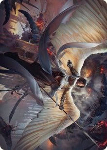 Serra Faithkeeper Art Card