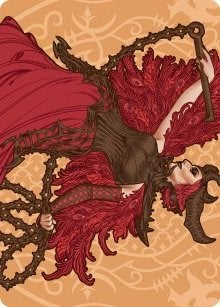 Judith, the Scourge Diva Art Card
