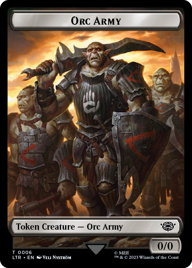 Orc Army (0006) // Orc Army (0005) Double-Sided Token