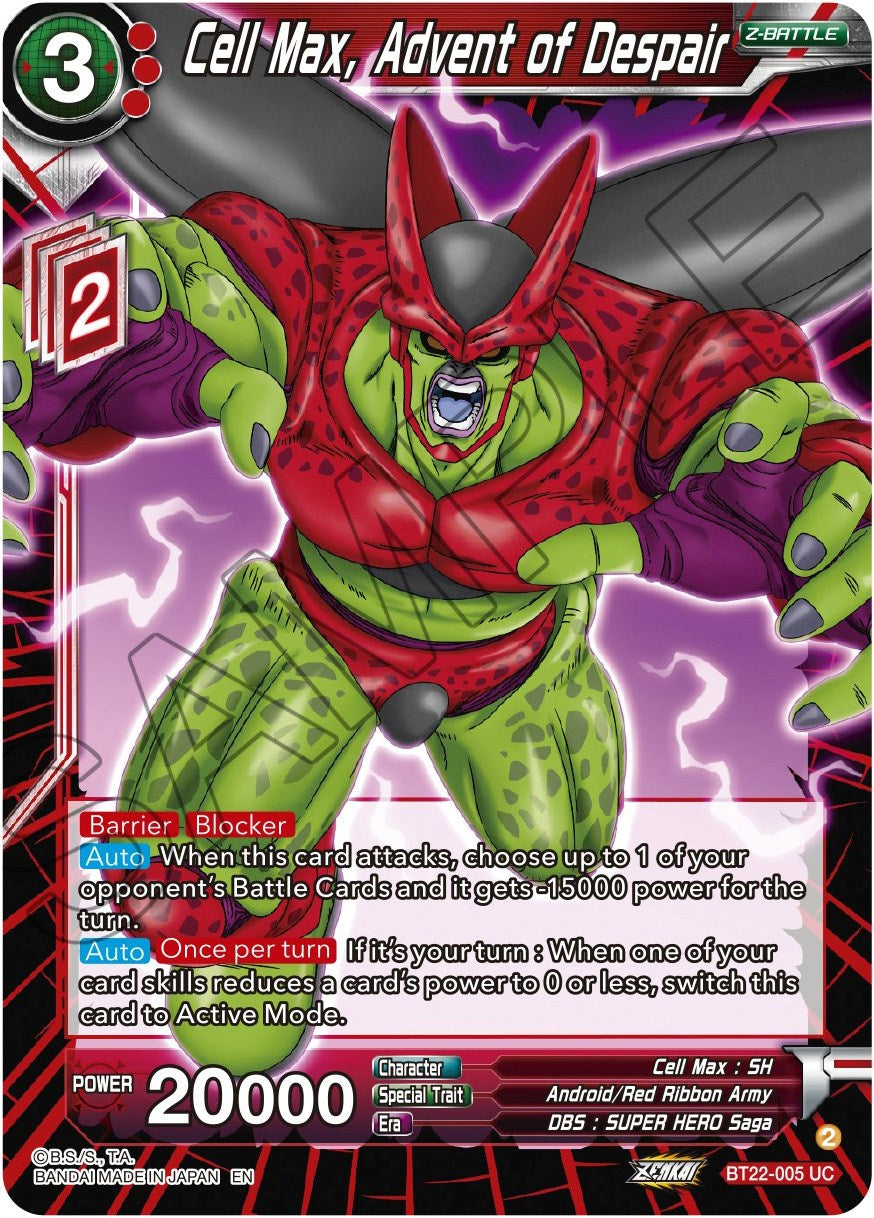 Cell Max, Advent of Despair
