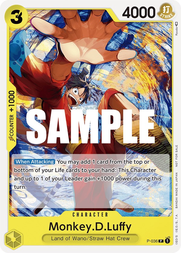 Monkey.D.Luffy (Pre-Release Tournament)
