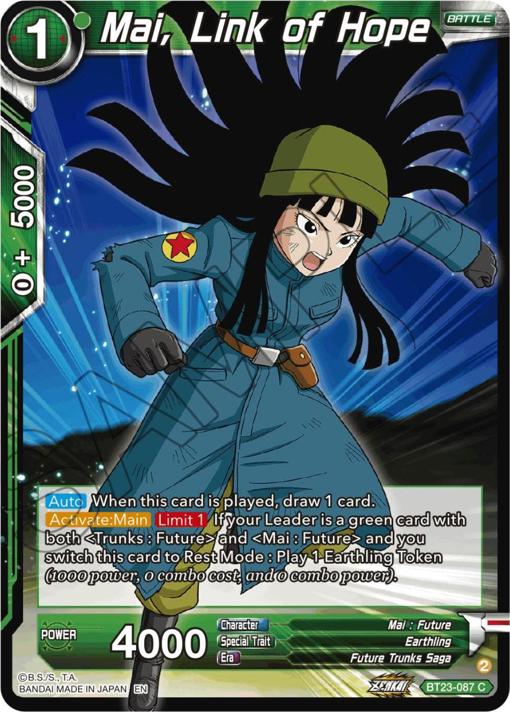Mai, Link of Hope