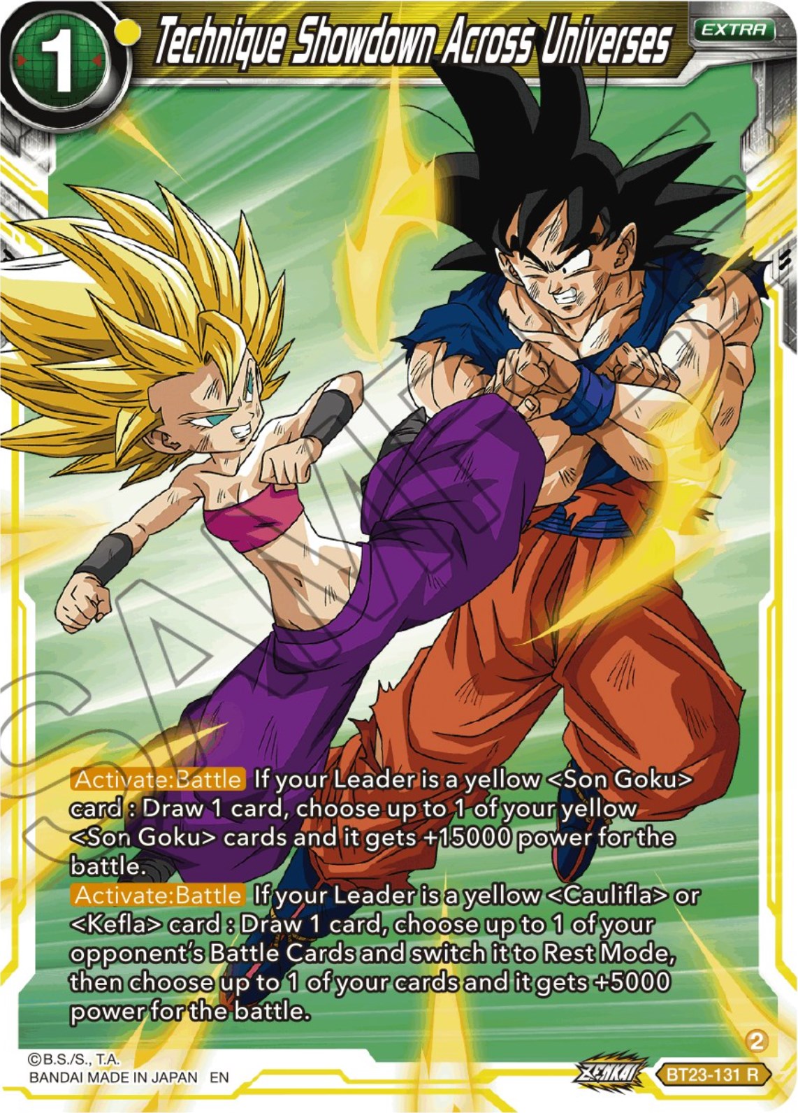 Technique Showdown Across Universes