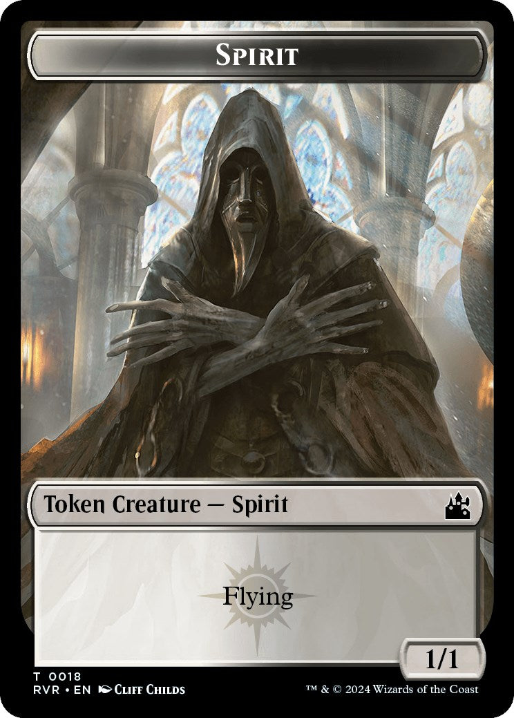 Spirit (0018) // Wurm Double-Sided Token