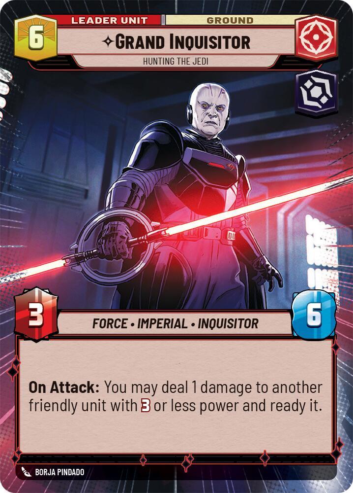 Grand Inquisitor - Hunting the Jedi (Hyperspace) (Back)