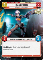 Sabine Wren - Galvanized Revolutionary (Hyperspace) (Back)