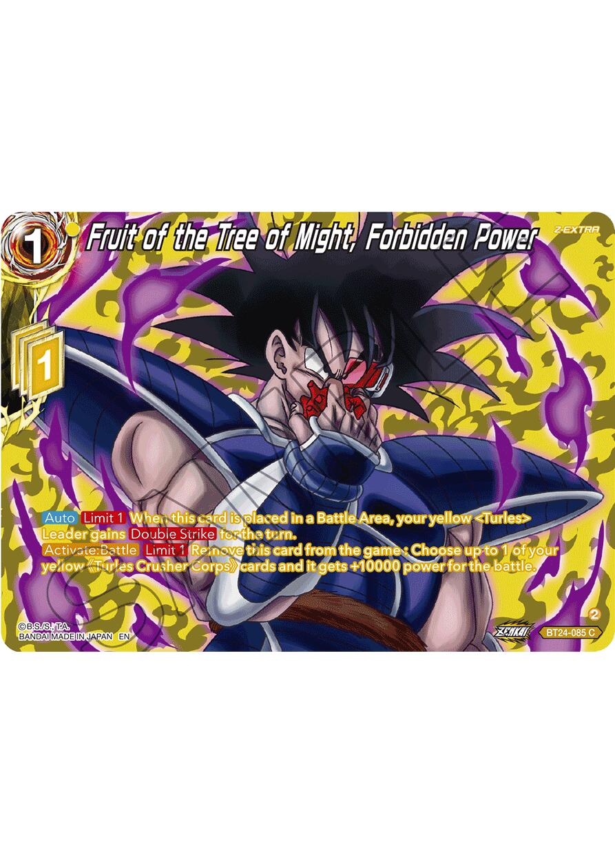 Fruit of the Tree of Might, Forbidden Power (Collector Booster Silver)