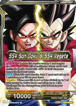 SS4 Son Goku & SS4 Vegeta // SS4 Gogeta, Strongest Fusion Explosion (Back)