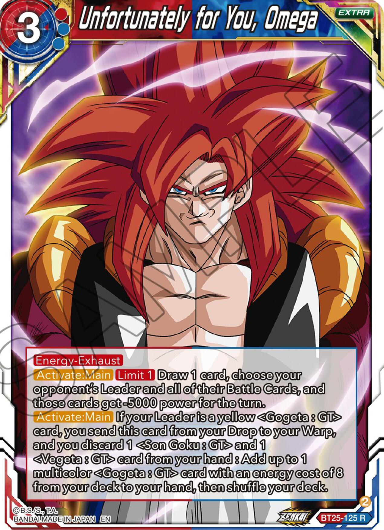 Unfortunately for You, Omega