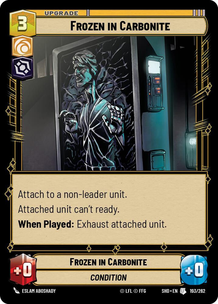 Frozen in Carbonite