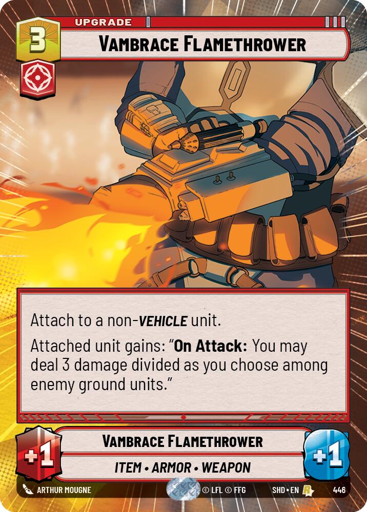 Vambrace Flamethrower (Hyperspace)