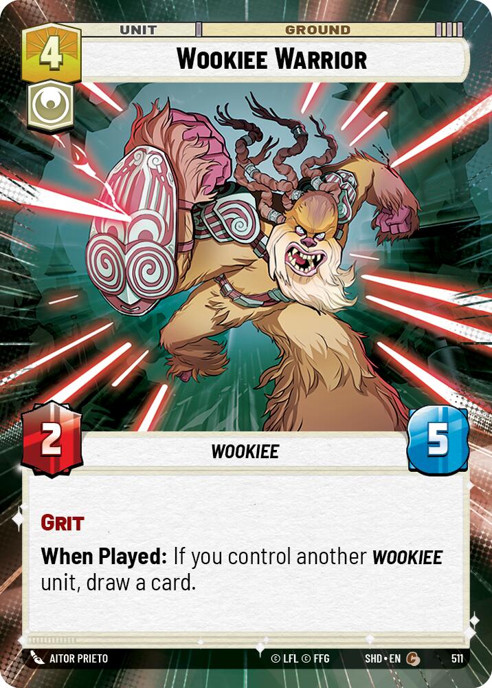 Wookiee Warrior (Hyperspace)