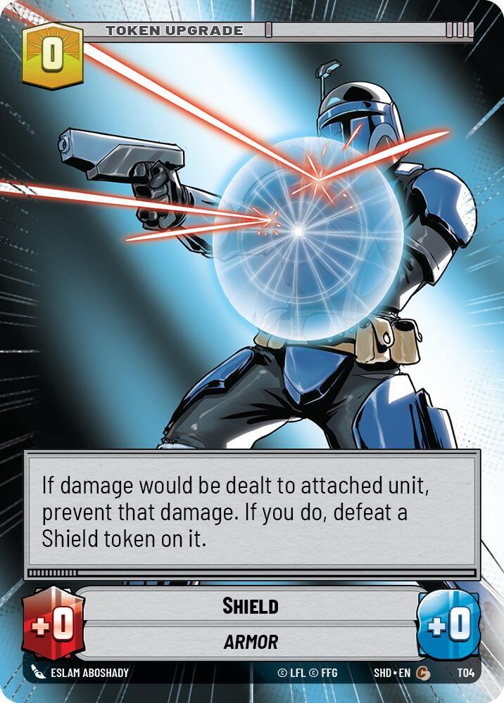 Nevarro City // Shield (Hyperspace) (Back)