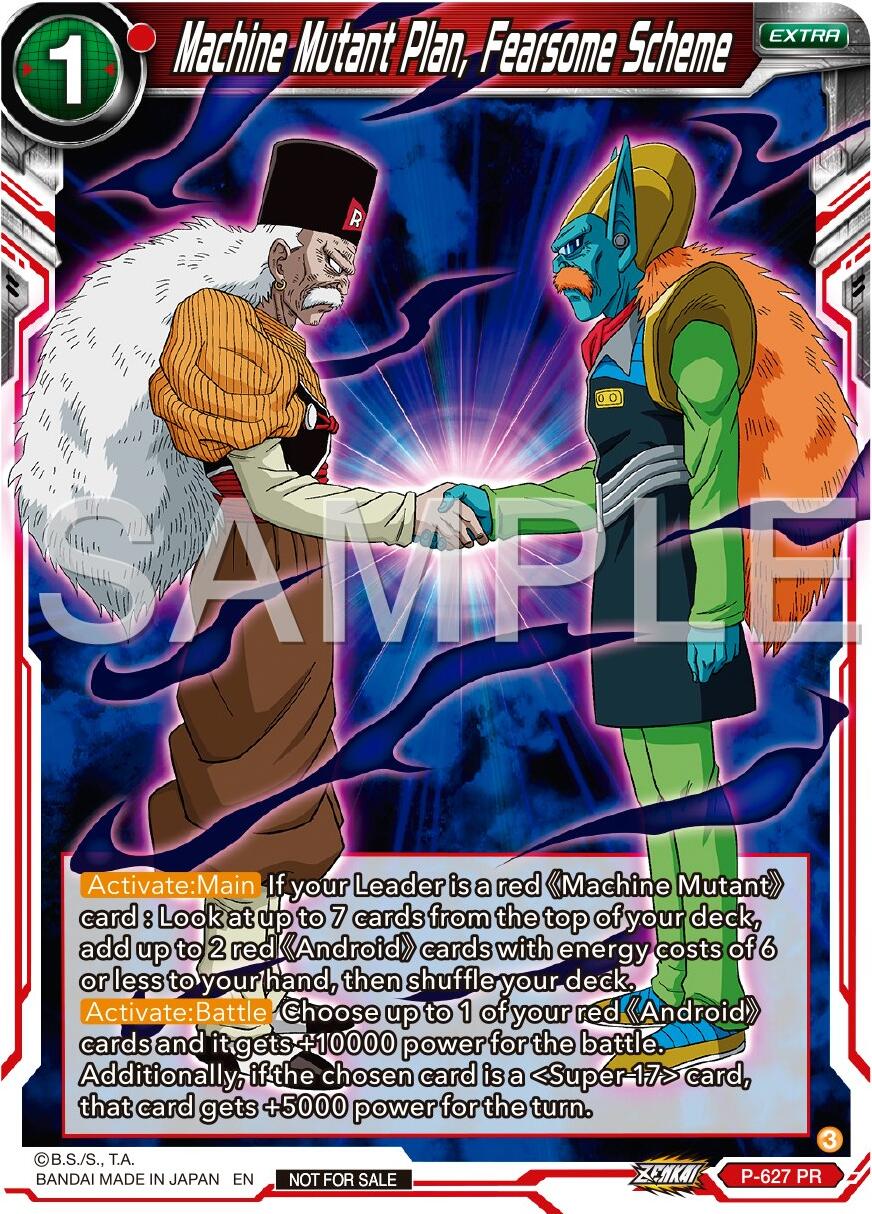 Machine Mutant Plan, Fearsome Scheme (Zenkai Series Tournament Pack Vol.9)
