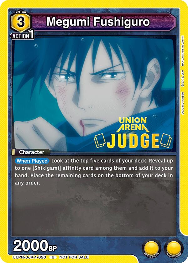 Megumi Fushiguro (020) (Judge Pack)