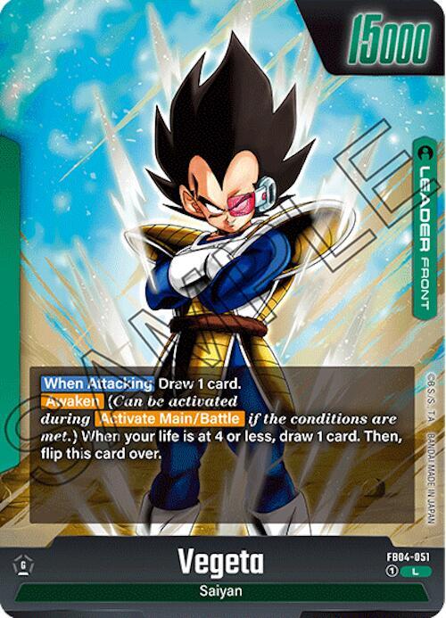 Vegeta - FB04-051 (Back)