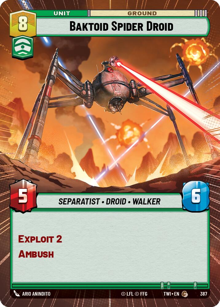 Baktoid Spider Droid (Hyperspace)
