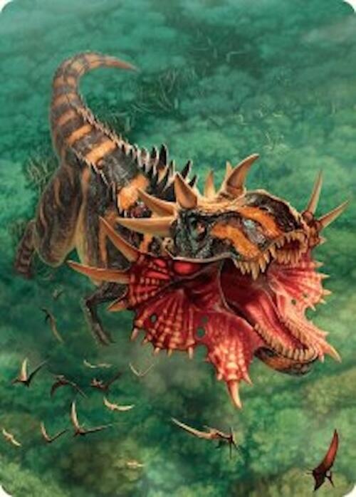 Gigantosaurus Art Card (53/54)