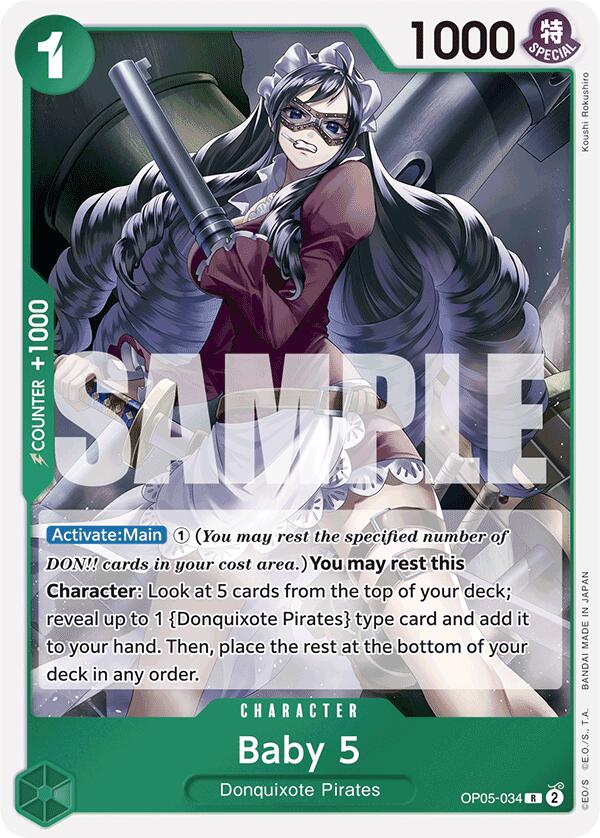 Baby 5 (OP05-034) (Reprint)