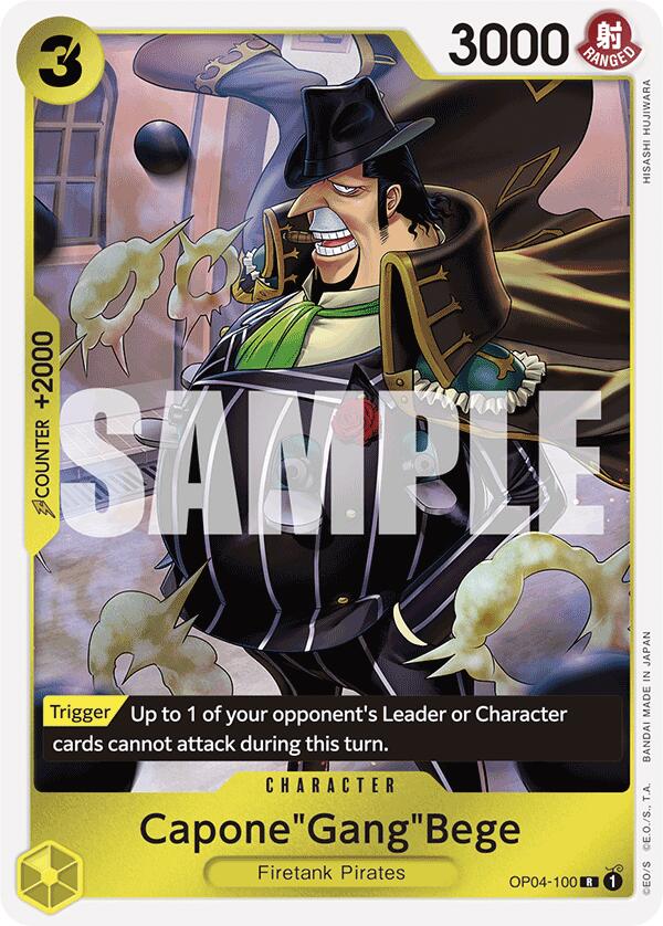 Capone"Gang"Bege (OP04-100) (Reprint)