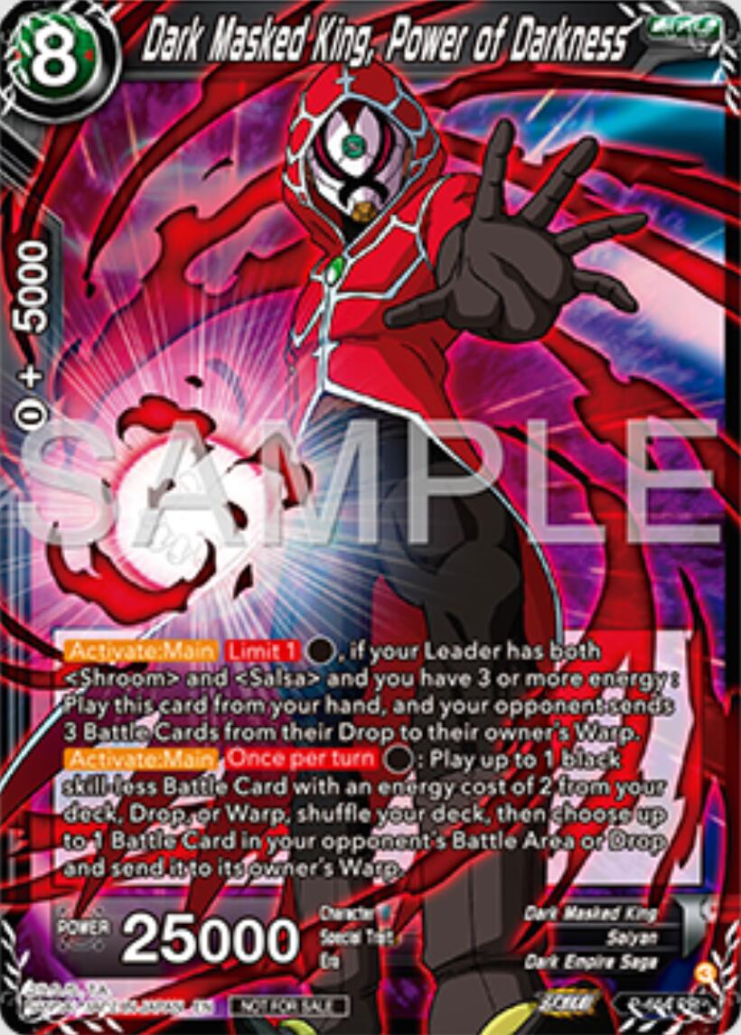 Dark Masked King, Power of Darkness