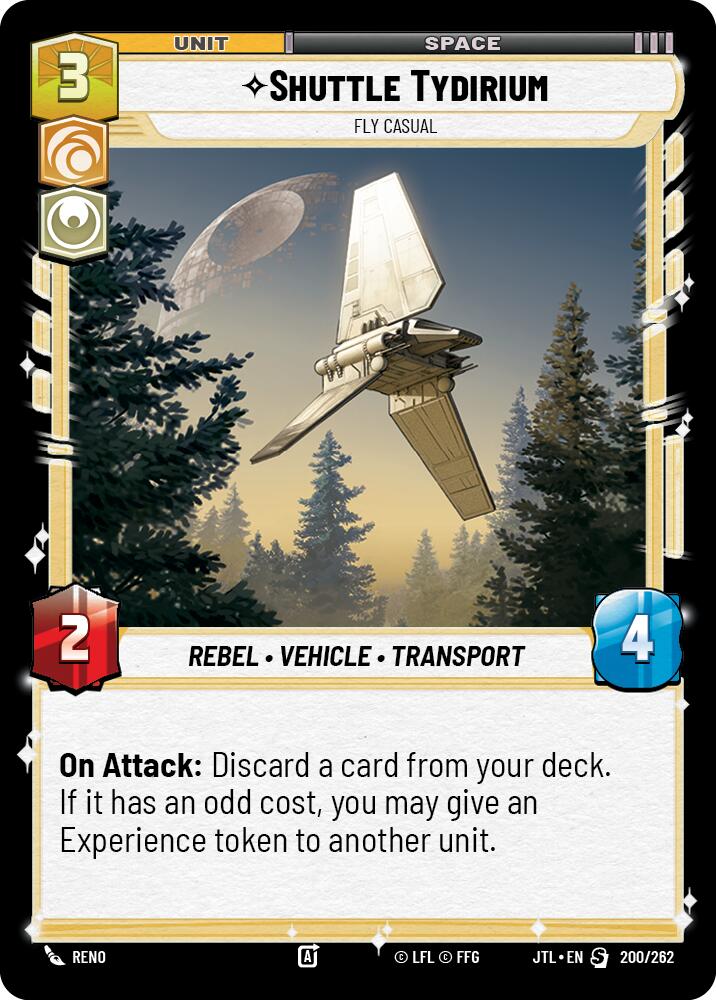 Shuttle Tydirium - Fly Casual