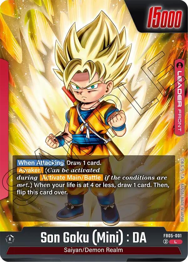 Son Goku (Mini) : DA (Back)