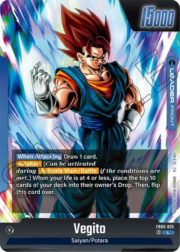 Vegito - FB05-025 (Back)