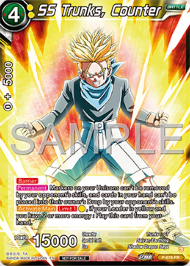 SS Trunks, Counter (Zenkai Series Tournament Pack Vol.11)