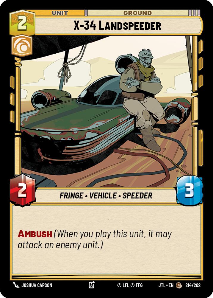 X-34 Landspeeder