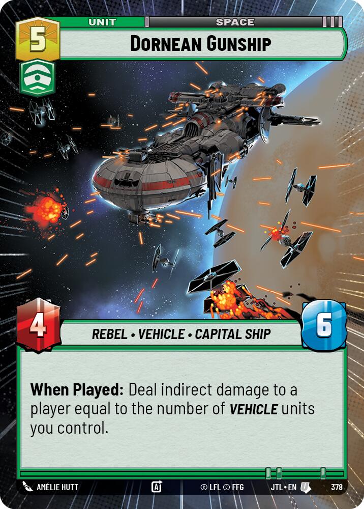 Dornean Gunship (Hyperspace)