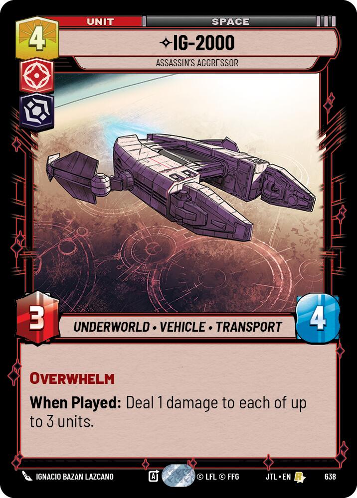 IG-2000 - Assassin's Aggressor (Foil)