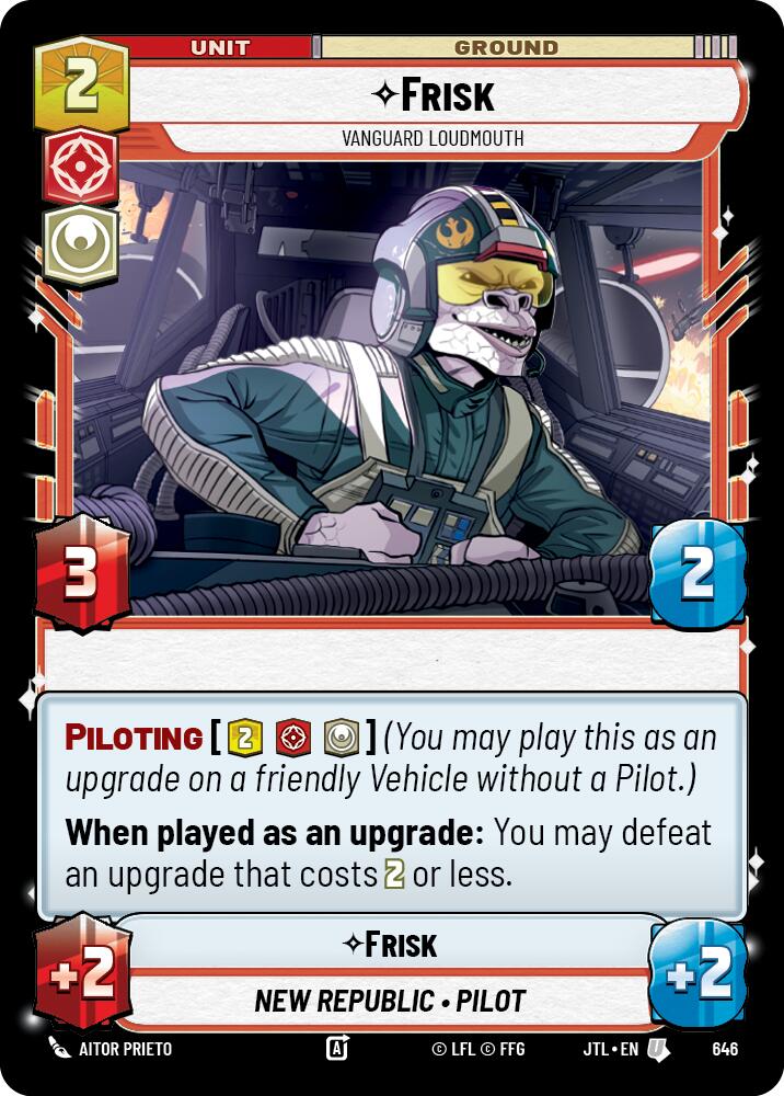 Frisk - Vanguard Loudmouth (Foil)
