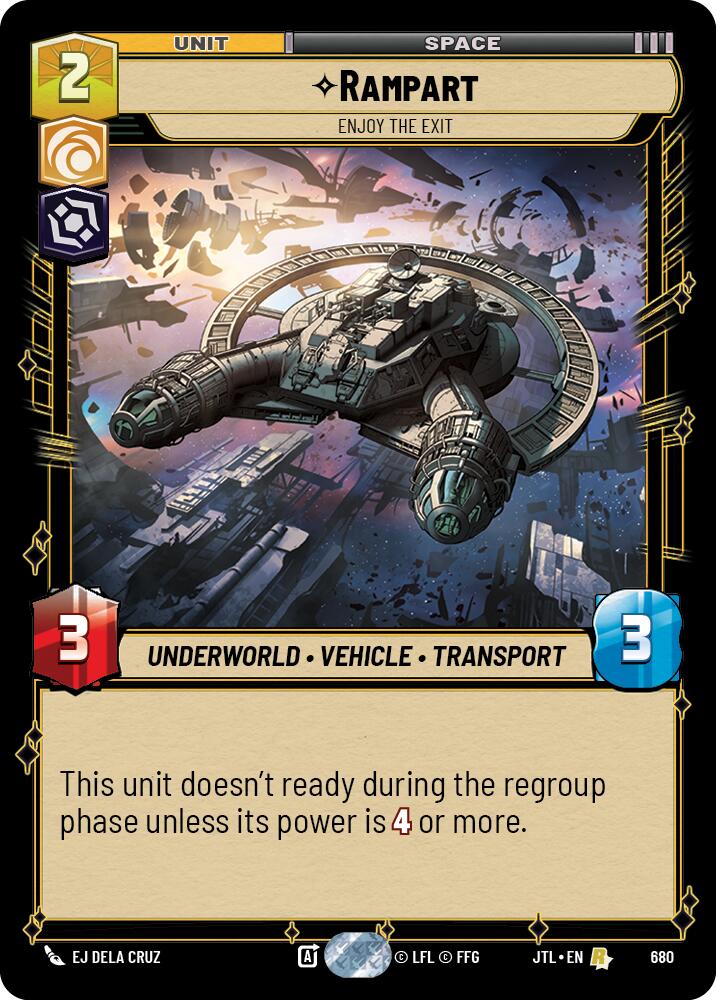 Rampart - Enjoy the Exit (Foil)