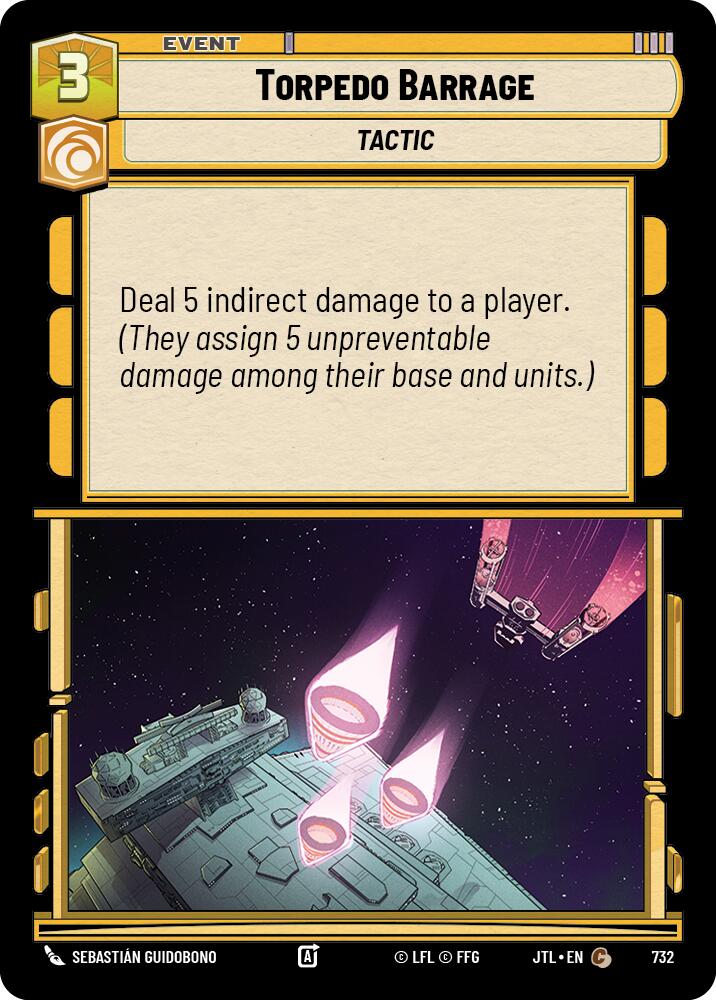 Torpedo Barrage (Foil)