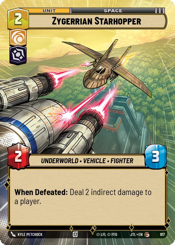 Zygerrian Starhopper (Hyperspace Foil)