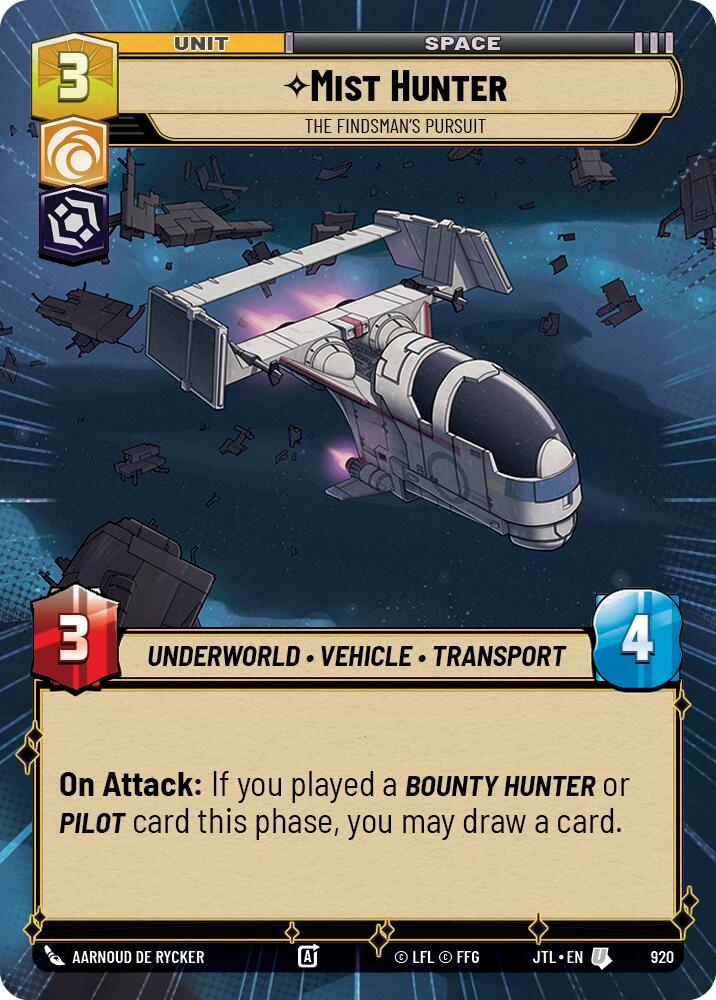 Mist Hunter - The Findsman's Pursuit (Hyperspace Foil)
