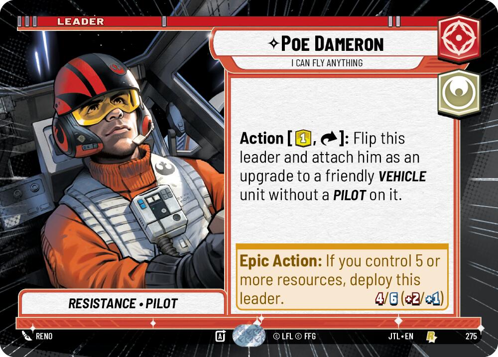 Poe Dameron - I Can Fly Anything (Hyperspace)