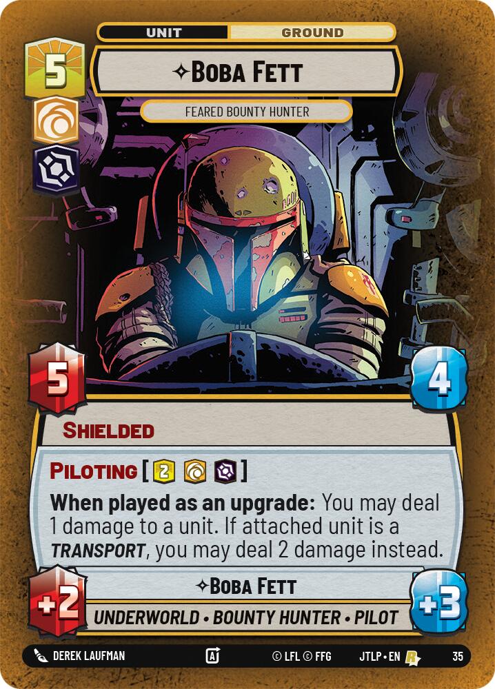 Boba Fett - Feared Bounty Hunter (Foil)