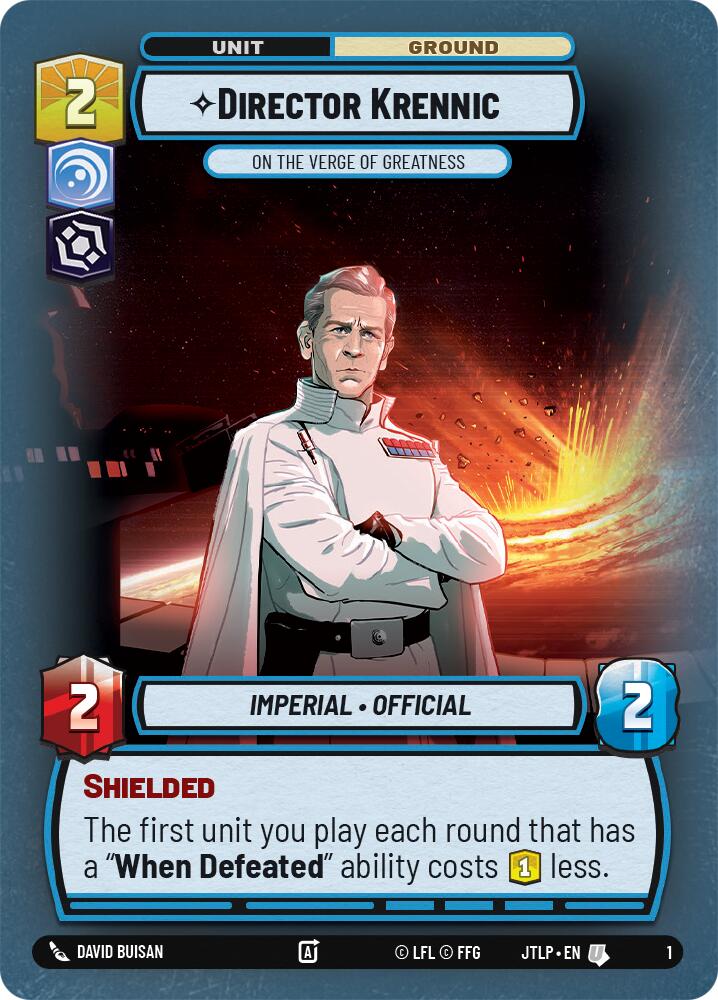 Director Krennic - On the Verge of Greatness