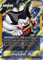 King Gomah : DA - FB06-071