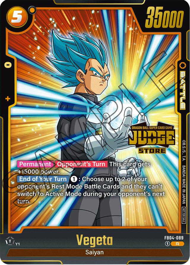 Vegeta (Judge Pack (Store Judge) 03)