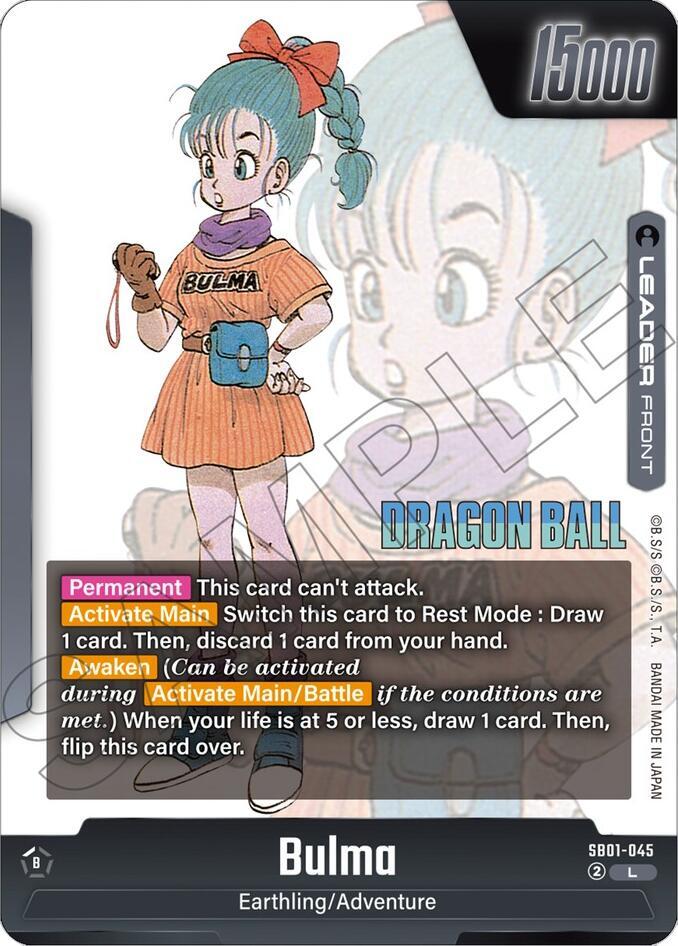 Bulma - SB01-045 (Back)