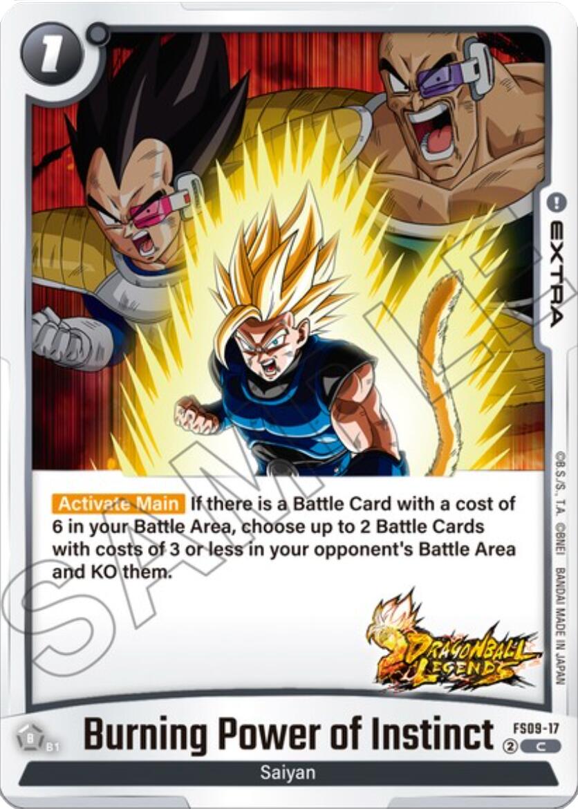 Burning Power of Instinct